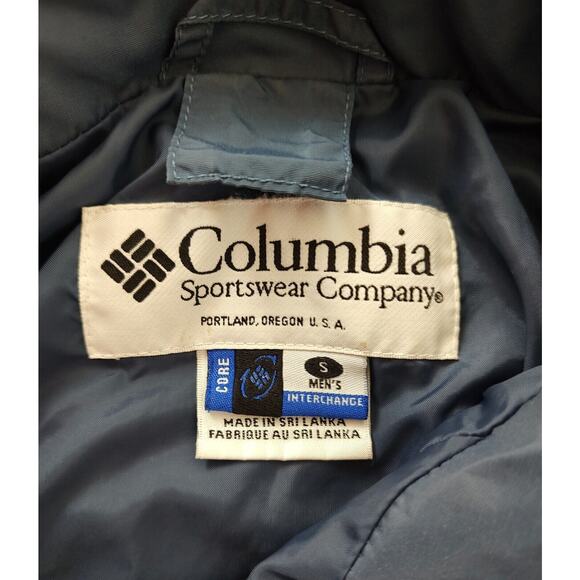 Columbia Sportswear Company Jacket Core Interchange Basque Homme Size Small - Picture 6 of 8